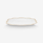 Load image into Gallery viewer, Pip Studio Royal Gold White Porcelain Breakfast Plate 51001397
