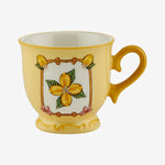 Load image into Gallery viewer, Chiara Alessi Il Sogno Yellow Stoneware Coffee Cup Set CASIS4627YL2