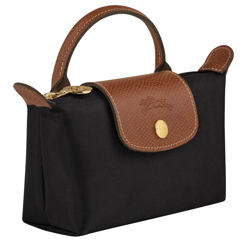 LONGCHAMP LE PLIAGE ORIGINAL POUCH WITH HANDLE BLACK XS mzkcb0-gy.myshopify.com