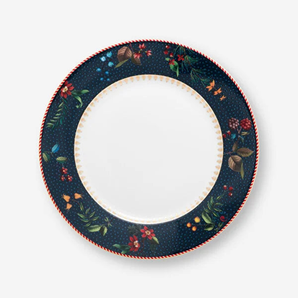 Pip Studio Berry Blues Mavi Porselen Kahvaltı Tabağı 51001481