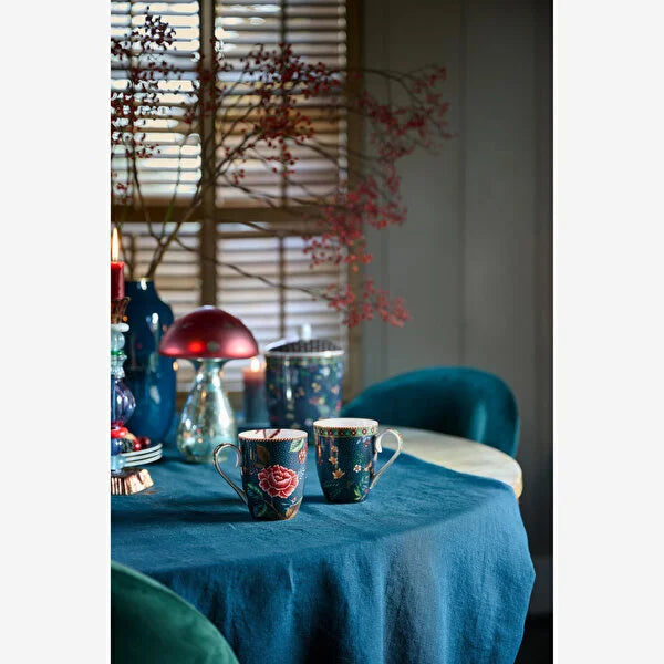 Pip Studio Berry Blues Mavi Porselen Kupa Seti 51002491