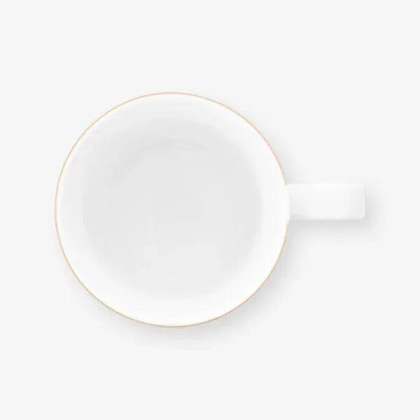 Koyu Yeşil Porselen Kupa 250 Ml Love Birds