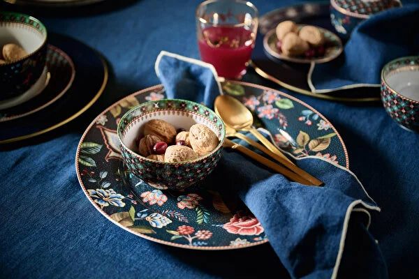 Pip Studio Berry Blues Yeşil Porselen Kase 51003312