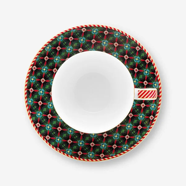 Pip Studio Berry Blues Mavi Porselen Kahve Fincan Seti 51004196 #TİCSBRANDS#