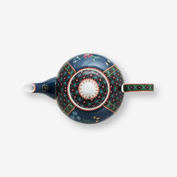 Pip Studio Berry Blues Mavi Porselen Demlik 51005081