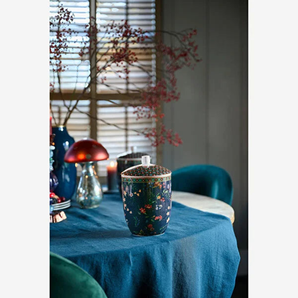 Pip Studio Berry Blues Mavi Porselen Saklama Kutusu 51009039