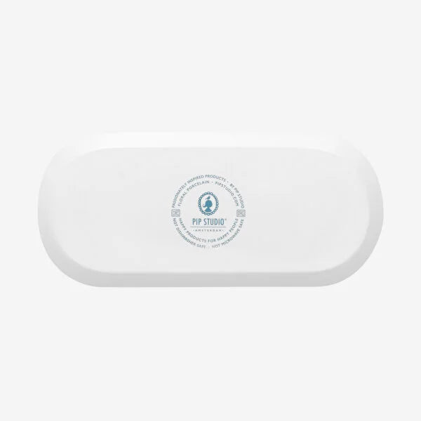 Pip Studio Flower Festival Mavi Porselen Servis Tabağı 51018129