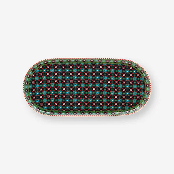 Pip Studio Berry Blues Yeşil Porselen Servis Tabağı 51018162