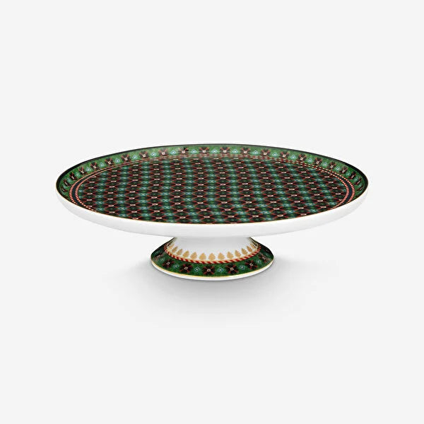 Pip Studio Berry Blues Yeşil Porselen Kek Standı 51018163