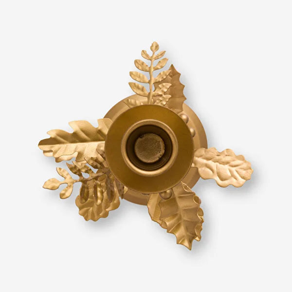 Pip Studio Berry Blues Altın Pirinç Şamdan 51092116