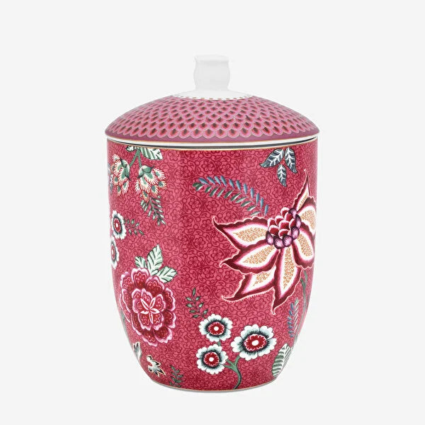 Pip Studio Flower Festival Kırmızı Porselen Küp 51009036