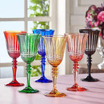 Load image into Gallery viewer, Chiara Alessi Luna Dried Rose Glass Goblet CA1440141RS
