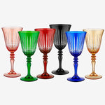 Load image into Gallery viewer, Chiara Alessi Luna Dried Rose Glass Goblet CA1440141RS
