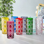 Load image into Gallery viewer, Chiara Alessi Gloria Blue Glass Water Glass CA342263BL
