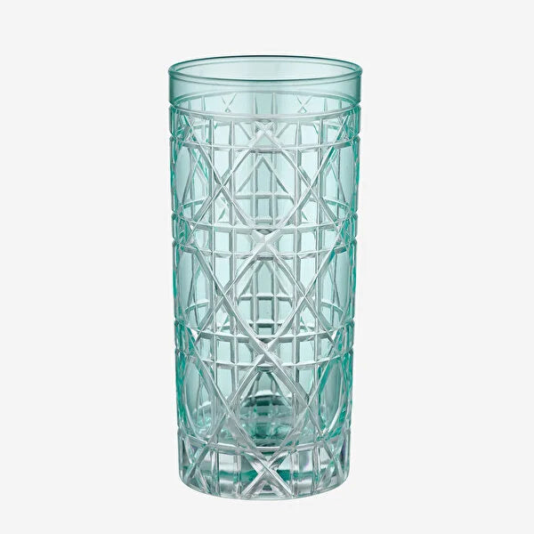 Chiara Alessi Gloria Turquoise Glass Water Glass CA342263TR