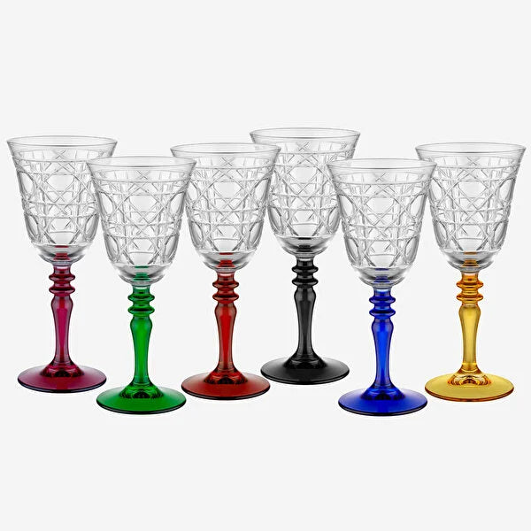 Chiara Alessi Gloria Pink Glass Goblet CA7440141PK