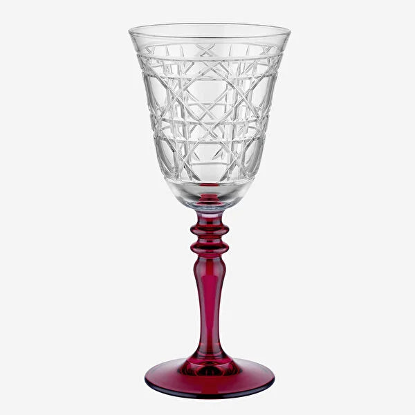 Chiara Alessi Gloria Purple Glass Goblet CA7440141PL