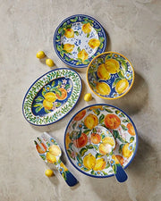 Chiara Alessi Capri Mavi Melamin Kahvaltı Tabağı CAMAA4179BW