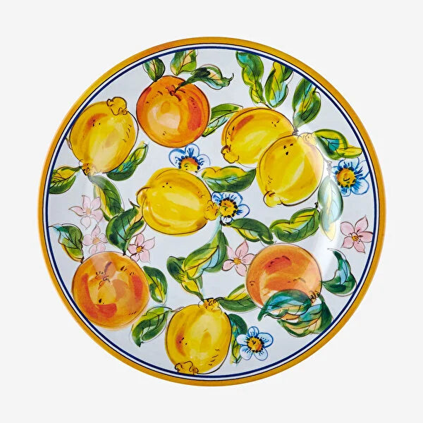 Chiara Alessi Capri Beyaz Melamin Yemek Tabağı CAMAA4181OY