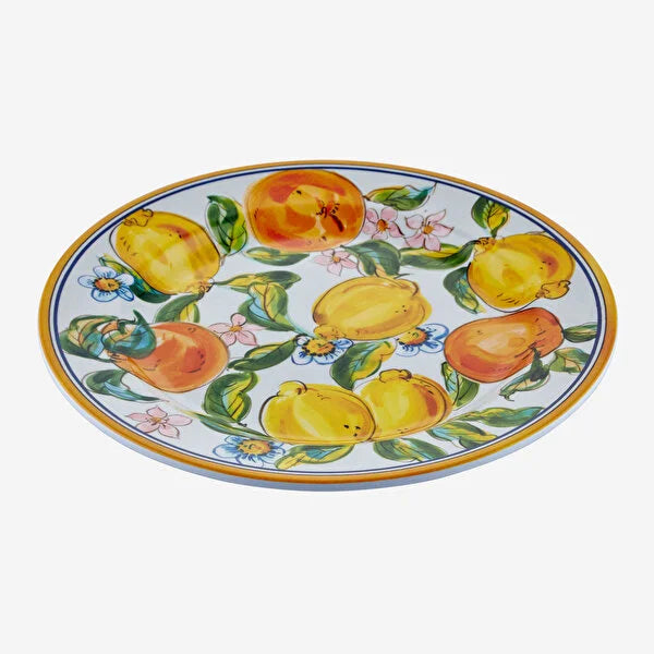 Chiara Alessi Capri Beyaz Melamin Yemek Tabağı CAMAA4181OY