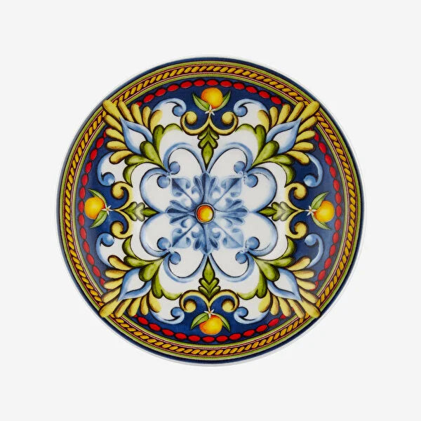 Chiara Alessi Capri Mavi Porselen Kahve Fincan Seti CAPTNFL1ECBL2