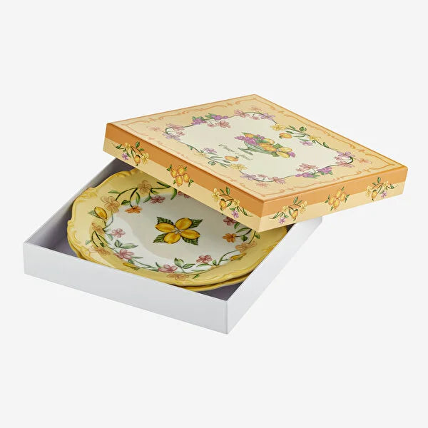 Chiara Alessi Il Sogno Yellow Stoneware Dinner Plate CASIS2656YL1