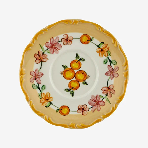 Chiara Alessi Il Sogno Turuncu Stoneware Kahve Fincan Seti CASIS4627OR2 #TİCSBRANDS#