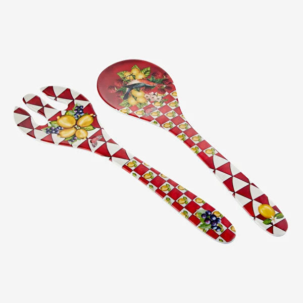 Chiara Alessi Capri Kırmızı Melamin Servis Seti CAMC6046RD1