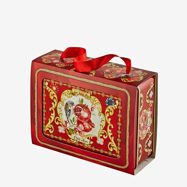 Chiara Alessi Capri Kırmızı Porselen Kahve Fincan Seti CAPTNDV1ECRB2