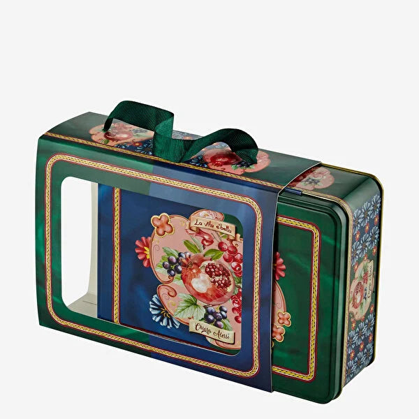 Chiara Alessi Capri Mavi Yeşil Porselen Kahve Fincan Seti CAPTNVB1ECBG2