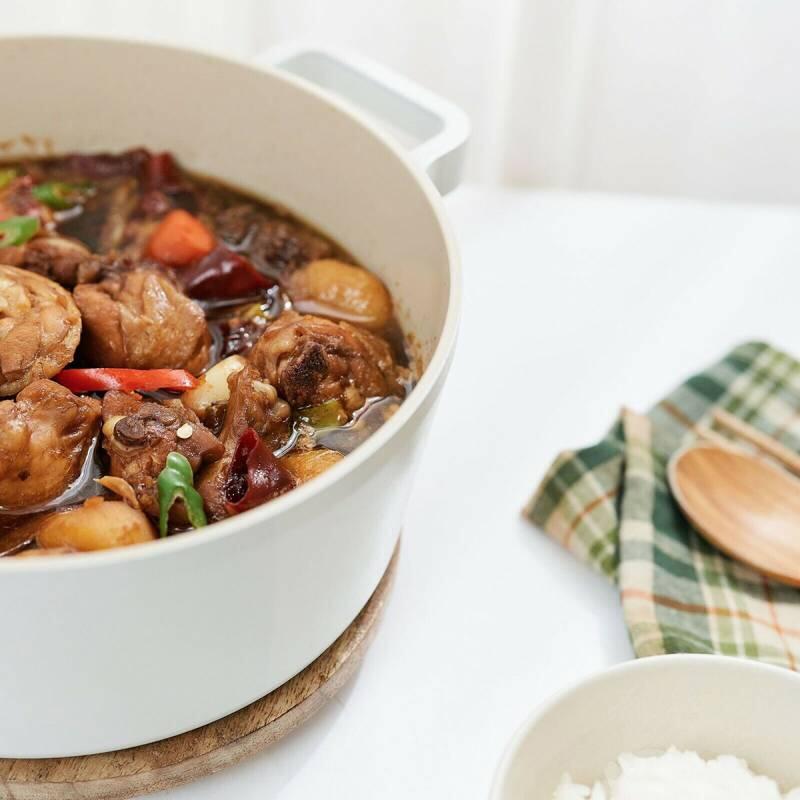 Neoflam Fika Cam Kapaklı Alüminyum Döküm Tencere 24 Cm