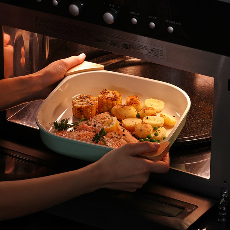 Neoflam Fika Comfort Yeşil Tencere ve Tava Seti