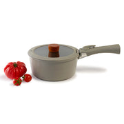 Neoflam Midas Gri 6 Parça Ayrılabilen Saplı İç İçe Geçebilen İndüksiyonlu Tencere Tava Seti