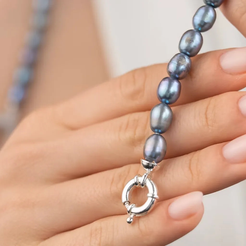 60 Siyah İnci Bileklik mzkcb0-gy.myshopify.com