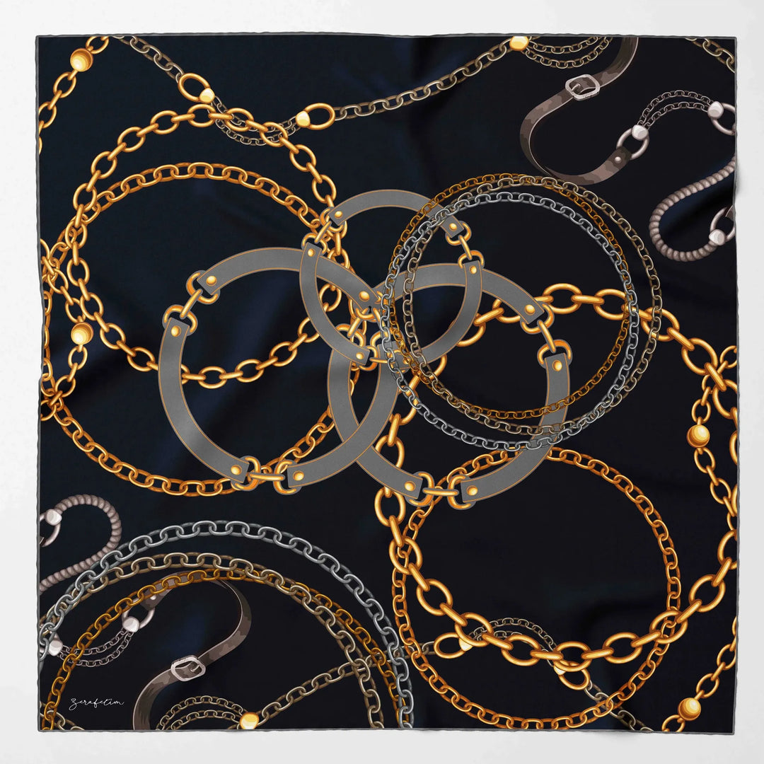 Zincir Desen Twill İpek Eşarp mzkcb0-gy.myshopify.com Zincir Desen Twill İpek Eşarp #TİCSBRANDS#